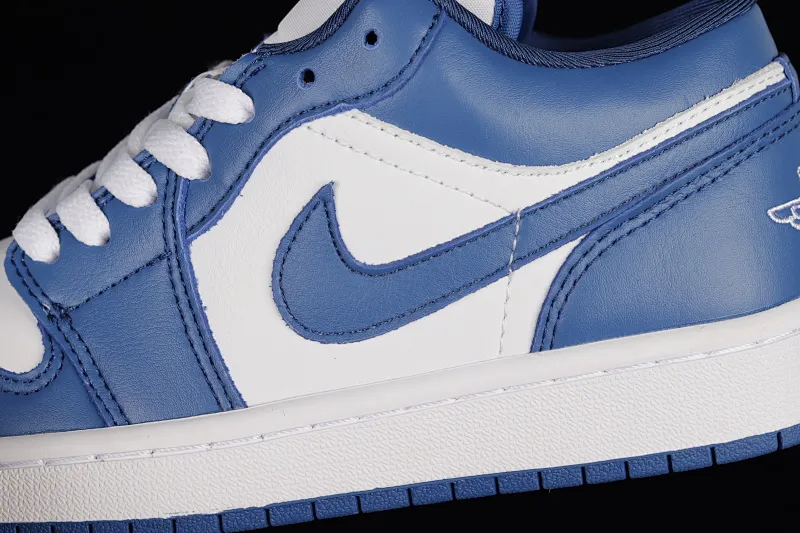 All categories Air Jordan Jordan series basketball shoes Air Jordan 1 Low Z version Air Jordan 1 Low "Marina Blue" AJ1 Joe 1 white and blue cultural basketball shoes DC0774-114
